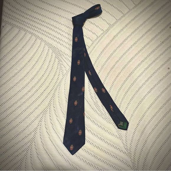 Lauren Ralph Lauren Other - Lauren by Ralph Lauren Navy Silk Repp Narrow Club Tie